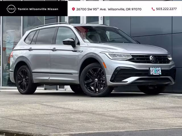 2022 Volkswagen Tiguan 2.0T SE RLine Black