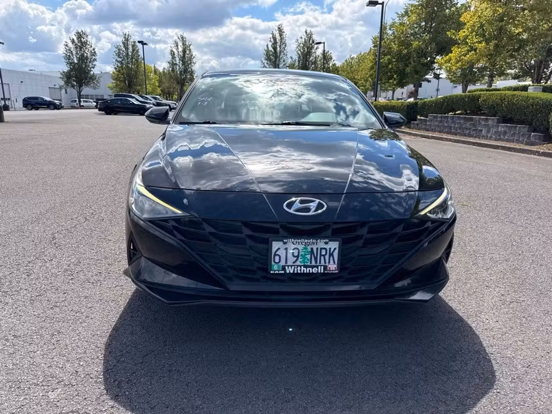 2022 Hyundai Elantra Hybrid Blue - Image 2