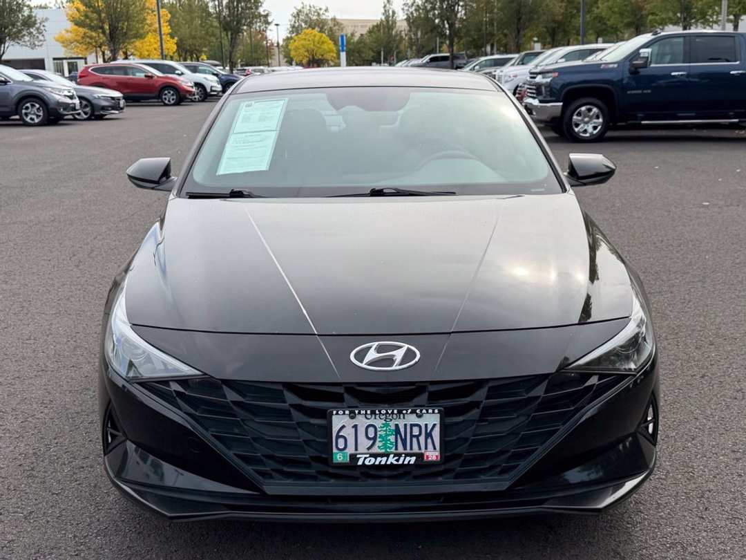 2022 Hyundai Elantra Hybrid Blue - Image 3