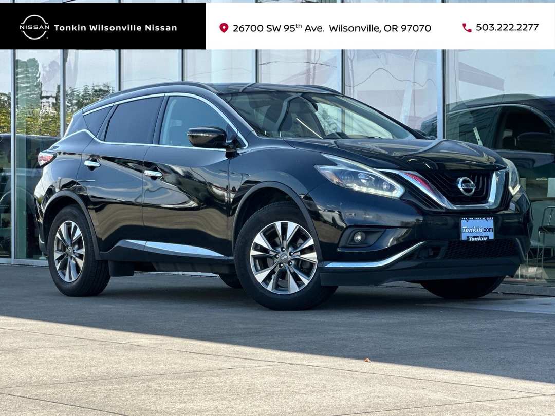 Used 2018 Nissan Murano SV with VIN 5N1AZ2MHXJN118515 for sale in Wilsonville, OR