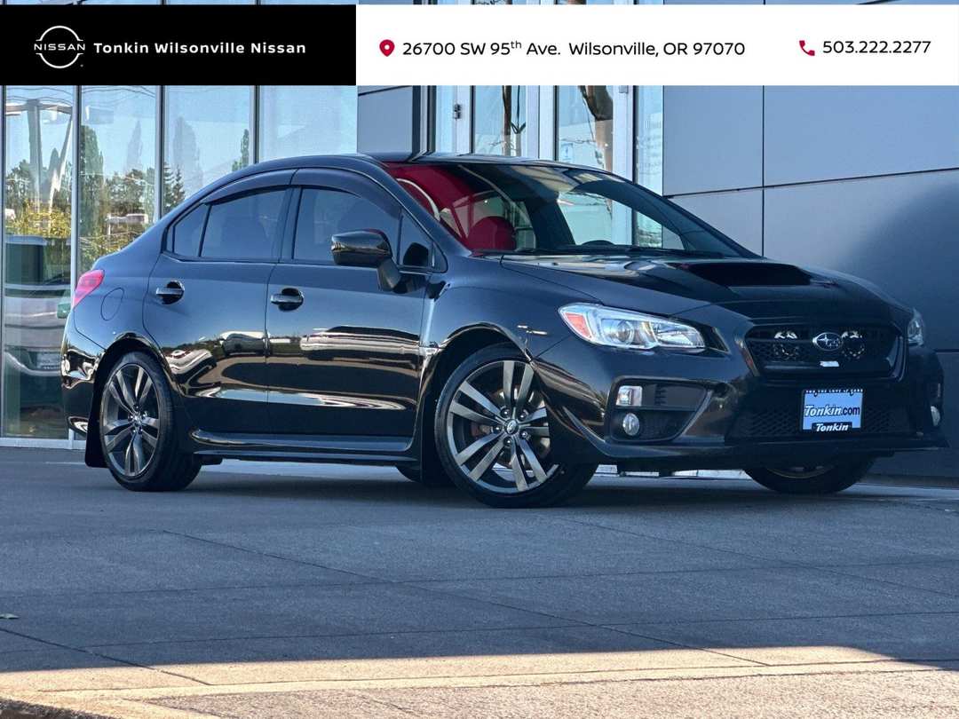 Used 2016 Subaru WRX Premium with VIN JF1VA1E63G9804990 for sale in Wilsonville, OR