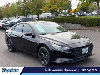 2022 Hyundai Elantra Hybrid Blue