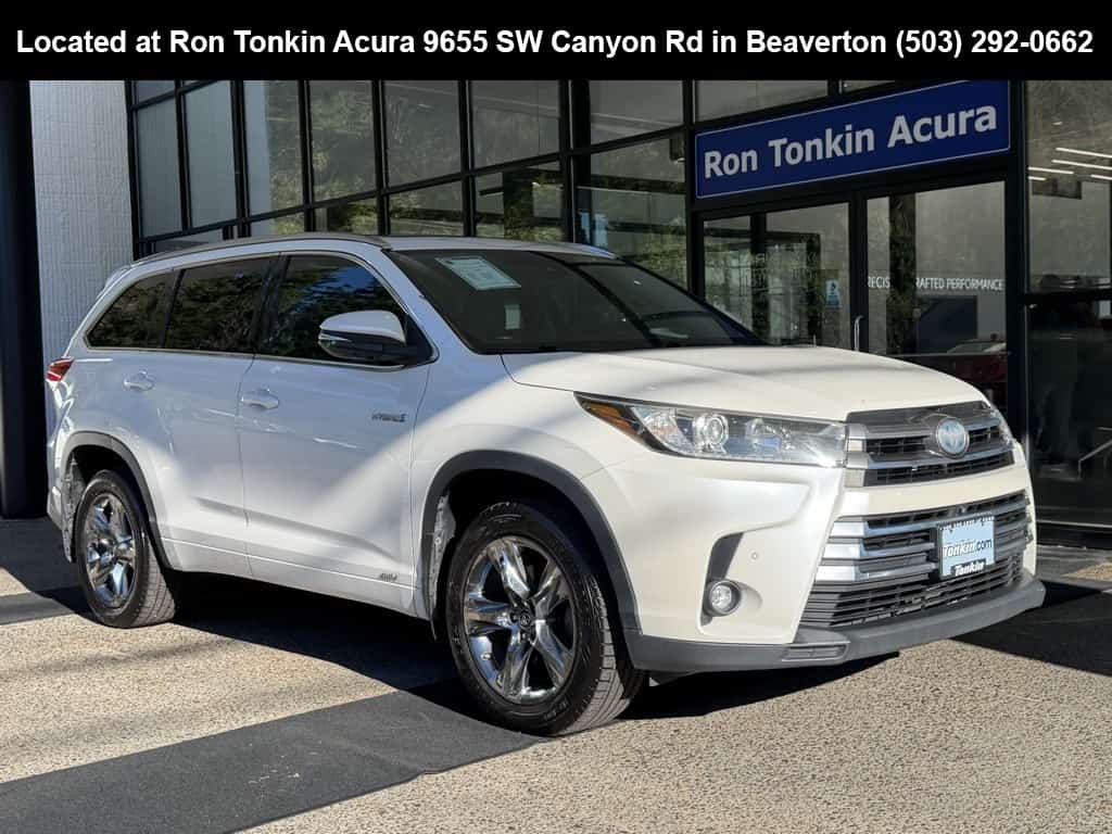 2019 Toyota Highlander Limited Platinum